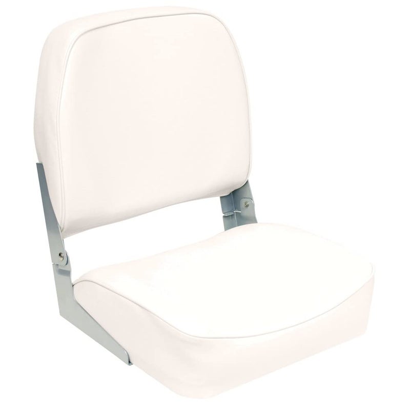 Wise 3313-710 Super Value Series Low Back Boat Seat, White